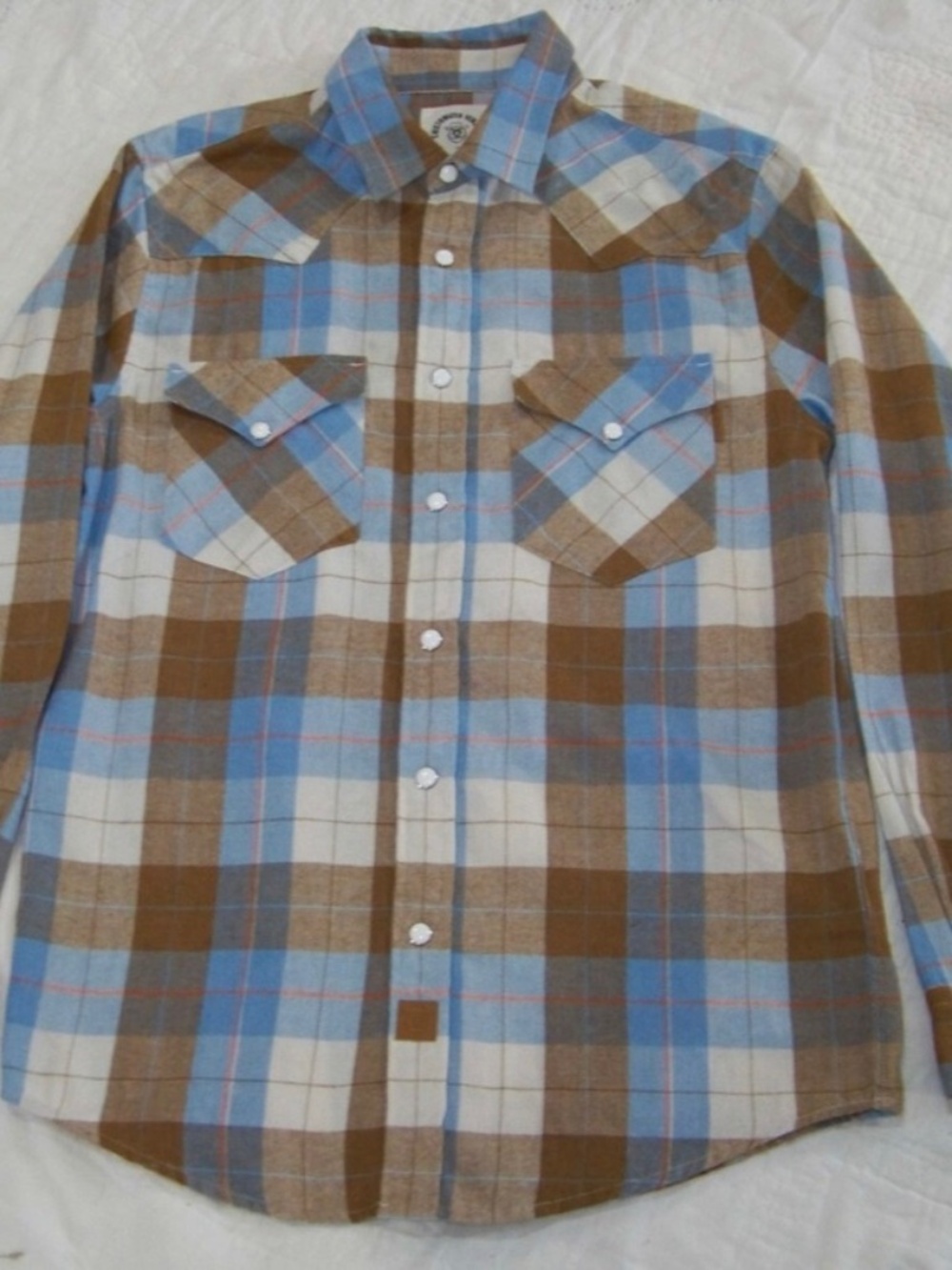 Men’s Large Dubinik Long Sleeve Flannel shirt